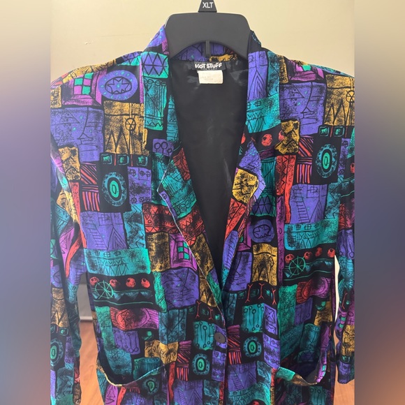 Colorful Patterned Blazer - Picture 5 of 14